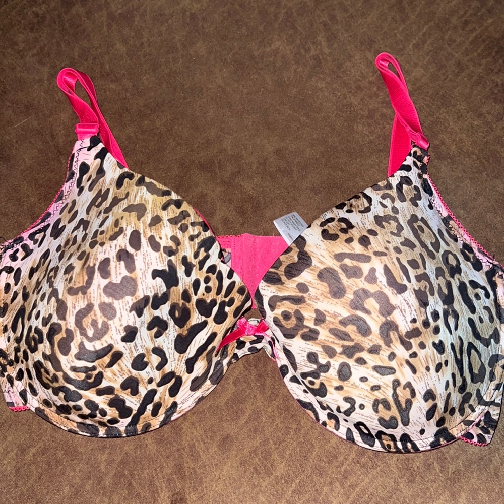 Love Affair Leopard Print Padded Bra